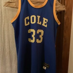 Blue and Yellow COLE 33 Jersey